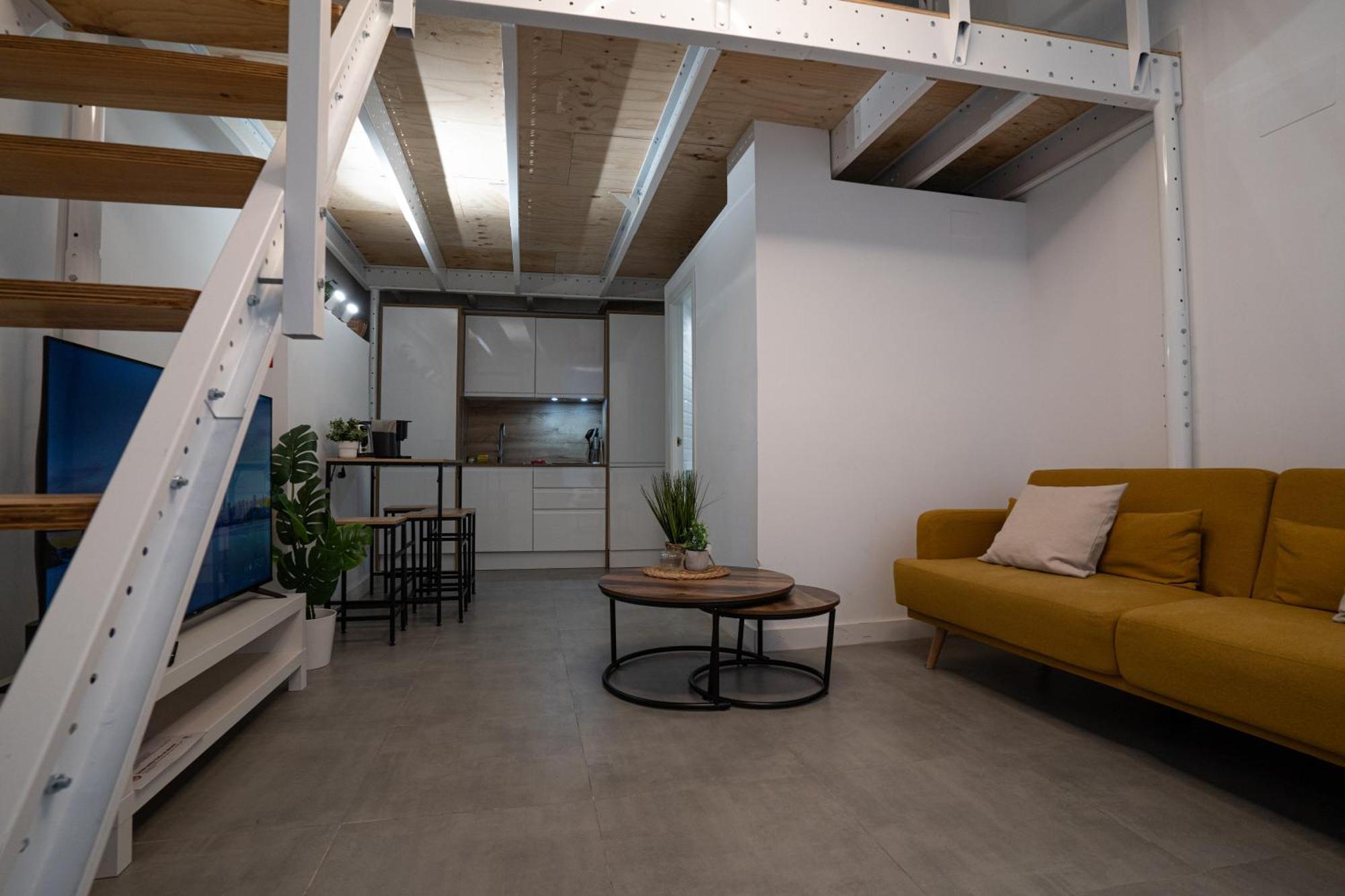 Апартаменты Loft A 10 Min Del Centro Historico De Madrid A Экстерьер фото