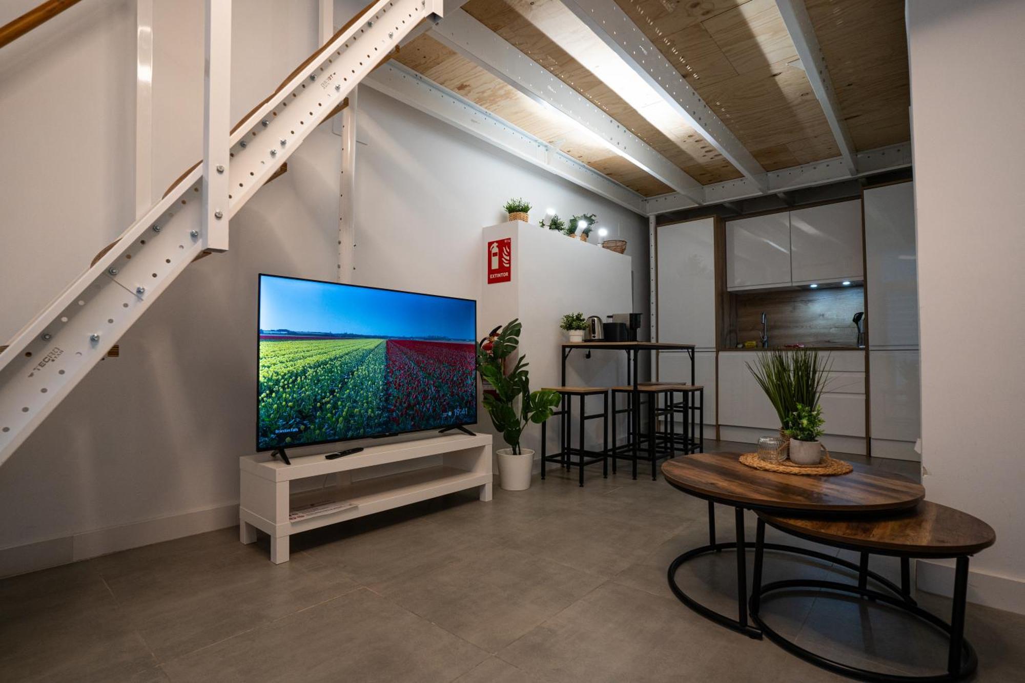 Апартаменты Loft A 10 Min Del Centro Historico De Madrid A Экстерьер фото